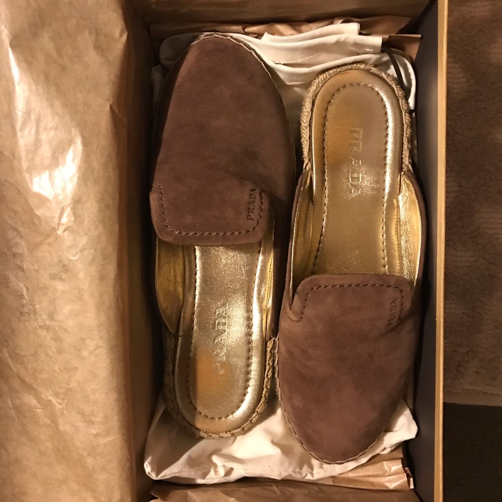 Prada Slip On Espadrille